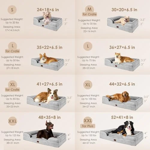EHEYCIGA Orthopedic Extra Large Dog Bed Review: A 44-Inch Sofa Bed for Big Dogs