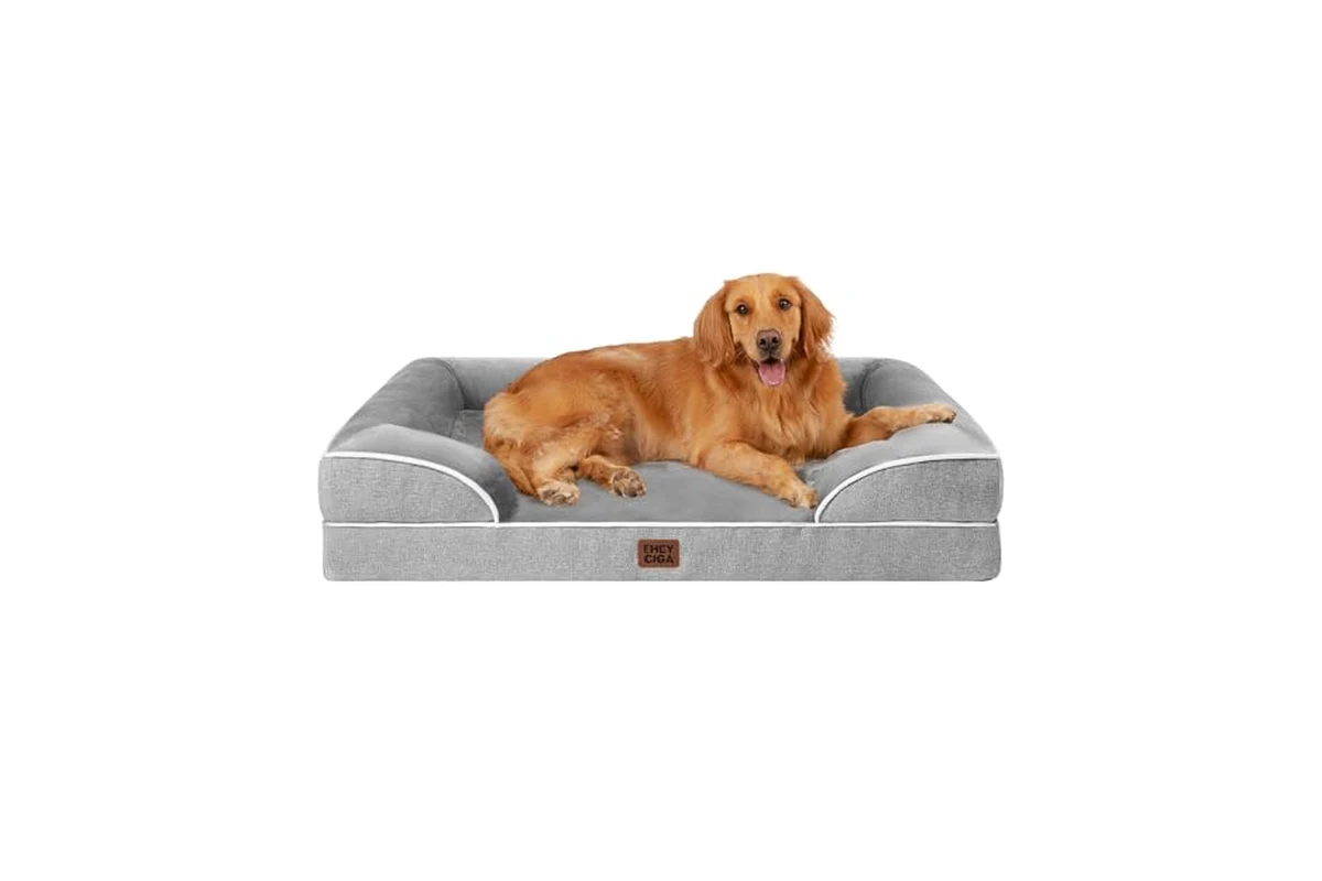 EHEYCIGA Orthopedic Extra Large Dog Bed Review: A 44-Inch Sofa Bed for Big Dogs